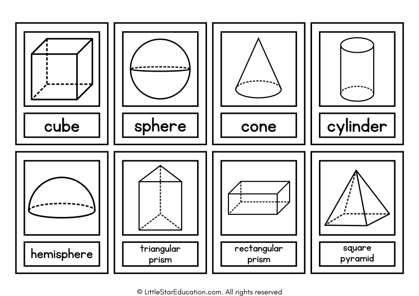 3d Shapes Flashcards