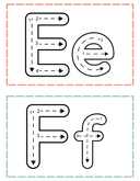 Alphabet Tracing Cards Worksheet thumbnail 4
