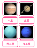 Chinese Flash Cards:  Planets thumbnail 3