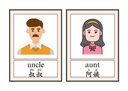 English-Chinese Family Members Flashcards thumbnail 5