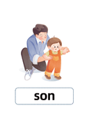 Family Members Flash Cards thumbnail 6