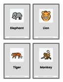 Kindergarten Animals Flash Cards thumbnail 4