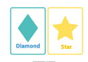 Learn the Shapes Flashcard Sheets thumbnail 2