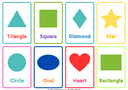 Learn the Shapes Flashcard Sheets thumbnail 5