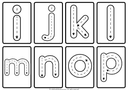 Lowercase Alphabet Tracing Flashcard thumbnail 2