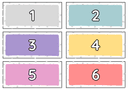 Math Number 1 to 10 Flashcards thumbnail 3