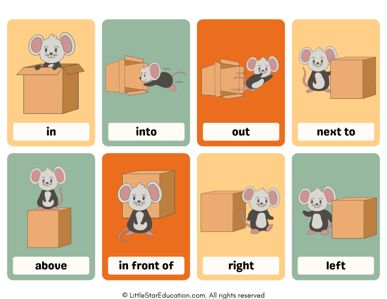 Prepositions Flashcards
