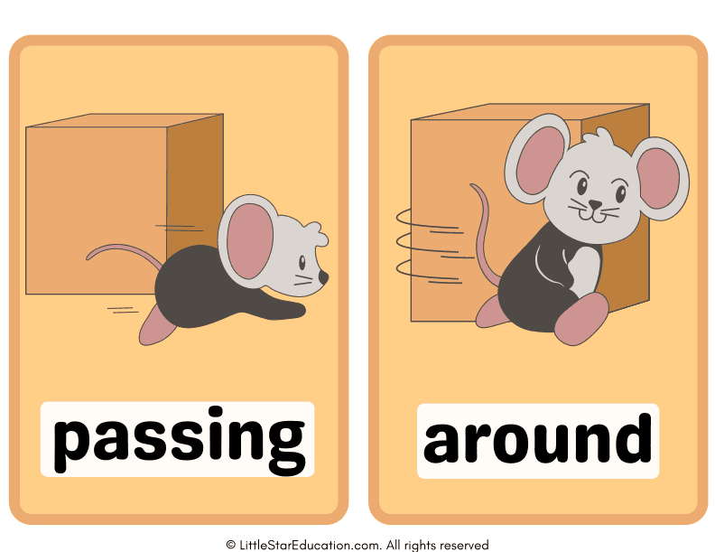 Prepositions Flashcards