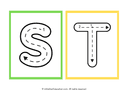 Uppercase Alphabet Tracing Flashcard thumbnail 10