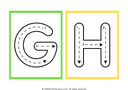 Uppercase Alphabet Tracing Flashcard thumbnail 4
