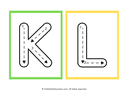 Uppercase Alphabet Tracing Flashcard thumbnail 6