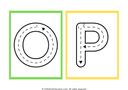 Uppercase Alphabet Tracing Flashcard thumbnail 8