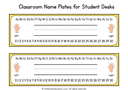 Classroom Name Plates for Student Desks thumbnail 2