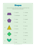 2D Shapes Worksheet thumbnail 9