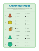 3D Shapes Worksheet thumbnail 8