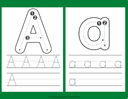 Alphabet Letter A to Z Tracing thumbnail 1