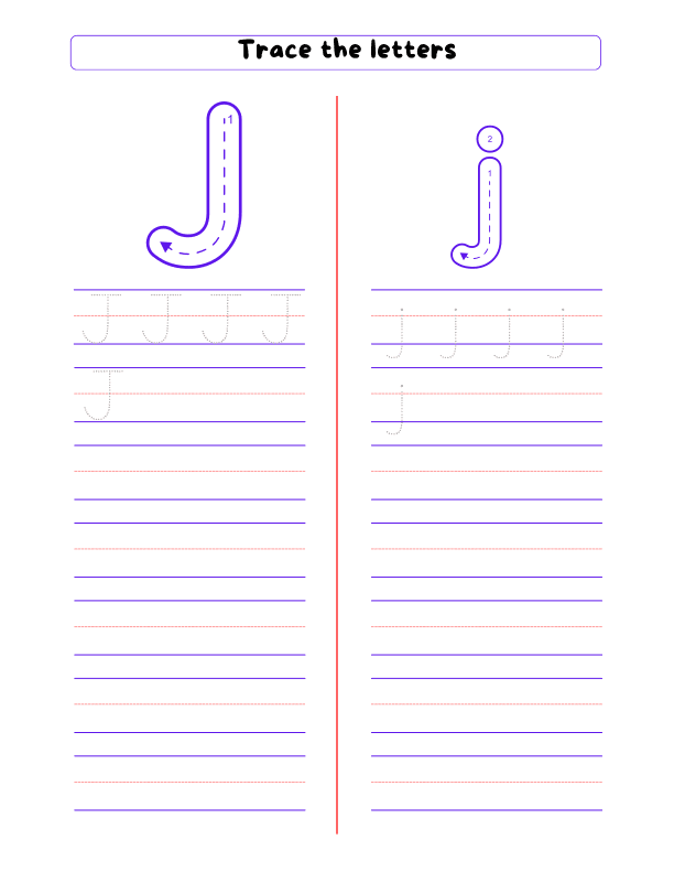 Alphabet Tracing Workbook Aa to Zz