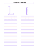 Alphabet Tracing Workbook Aa to Zz thumbnail 12
