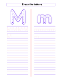 Alphabet Tracing Workbook Aa to Zz thumbnail 13