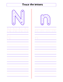 Alphabet Tracing Workbook Aa to Zz thumbnail 14