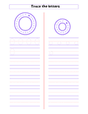 Alphabet Tracing Workbook Aa to Zz thumbnail 15