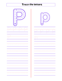Alphabet Tracing Workbook Aa to Zz thumbnail 16