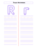 Alphabet Tracing Workbook Aa to Zz thumbnail 18