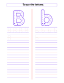 Alphabet Tracing Workbook Aa to Zz thumbnail 2