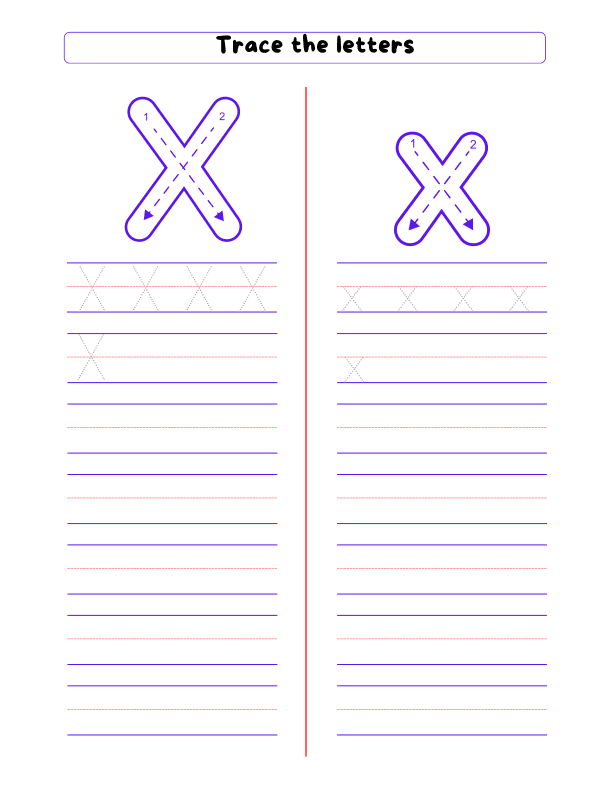 Alphabet Tracing Workbook Aa to Zz