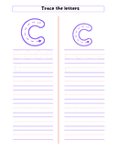Alphabet Tracing Workbook Aa to Zz thumbnail 3