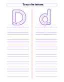 Alphabet Tracing Workbook Aa to Zz thumbnail 4