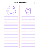 Alphabet Tracing Workbook Aa to Zz thumbnail 7