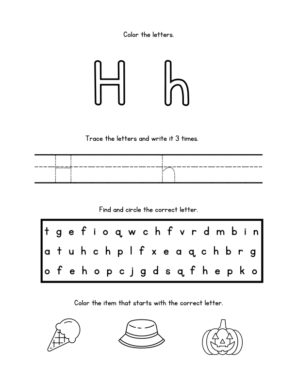 Coloring Workbook: Alphabet A to Z