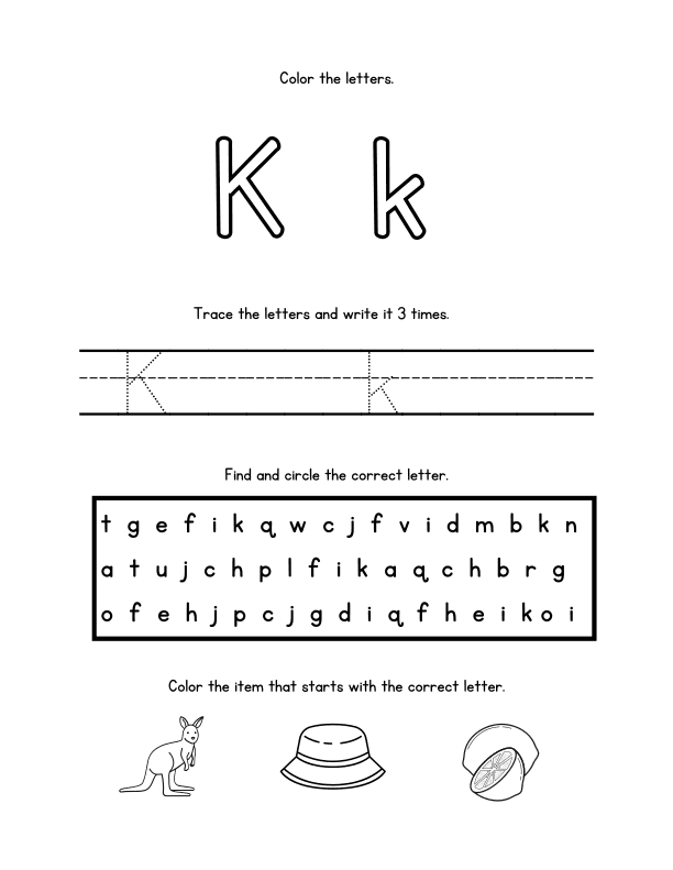 Coloring Workbook: Alphabet A to Z