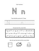 Coloring Workbook: Alphabet A to Z thumbnail 16
