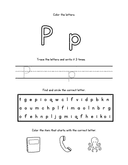 Coloring Workbook: Alphabet A to Z thumbnail 18