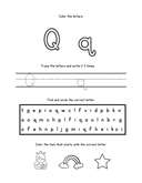 Coloring Workbook: Alphabet A to Z thumbnail 19