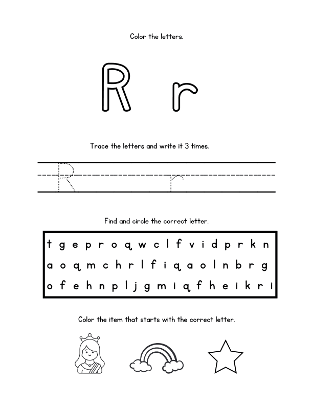 Coloring Workbook: Alphabet A to Z