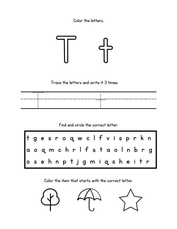 Coloring Workbook: Alphabet A to Z