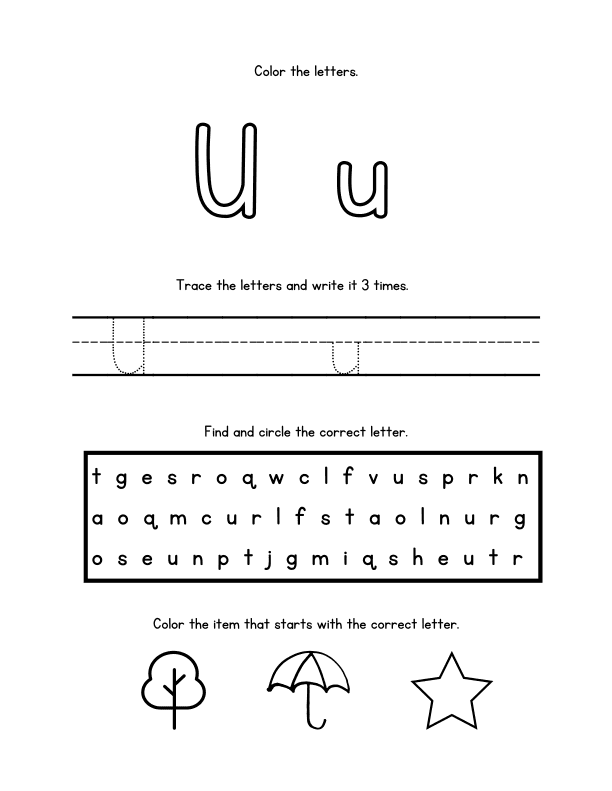 Coloring Workbook: Alphabet A to Z