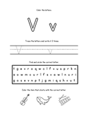 Coloring Workbook: Alphabet A to Z thumbnail 24