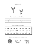 Coloring Workbook: Alphabet A to Z thumbnail 27