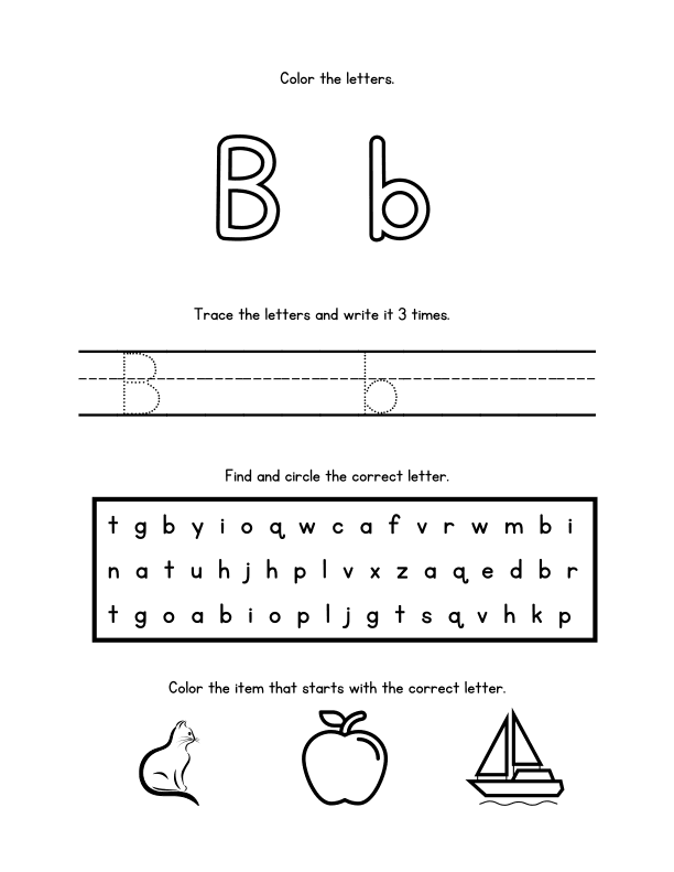 Coloring Workbook: Alphabet A to Z