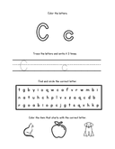 Coloring Workbook: Alphabet A to Z thumbnail 5