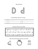 Coloring Workbook: Alphabet A to Z thumbnail 6