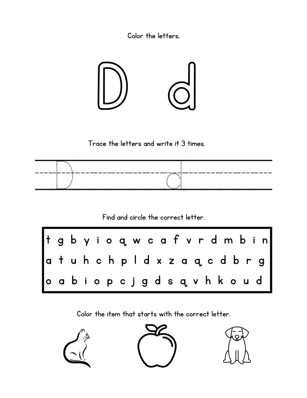 Coloring Workbook: Alphabet A to Z