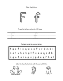 Coloring Workbook: Alphabet A to Z thumbnail 8