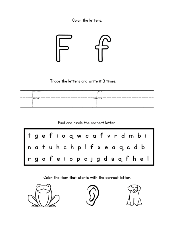 Coloring Workbook: Alphabet A to Z