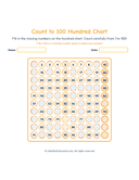 Count to 100 Hundred Chart Workbook thumbnail 10