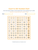 Count to 100 Hundred Chart Workbook thumbnail 11